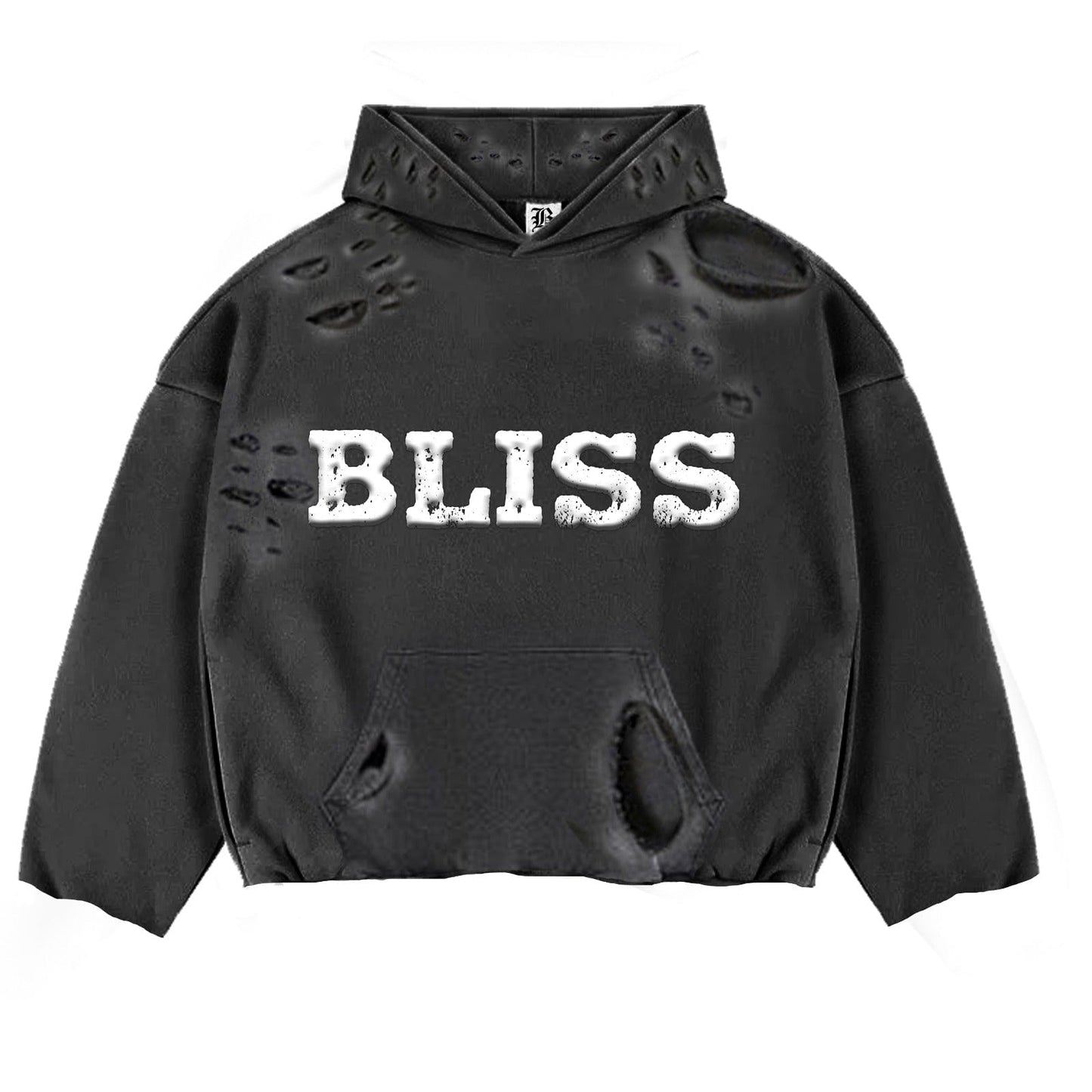 Black Sweatsuit Full Set - 'Dystopian Luxe'