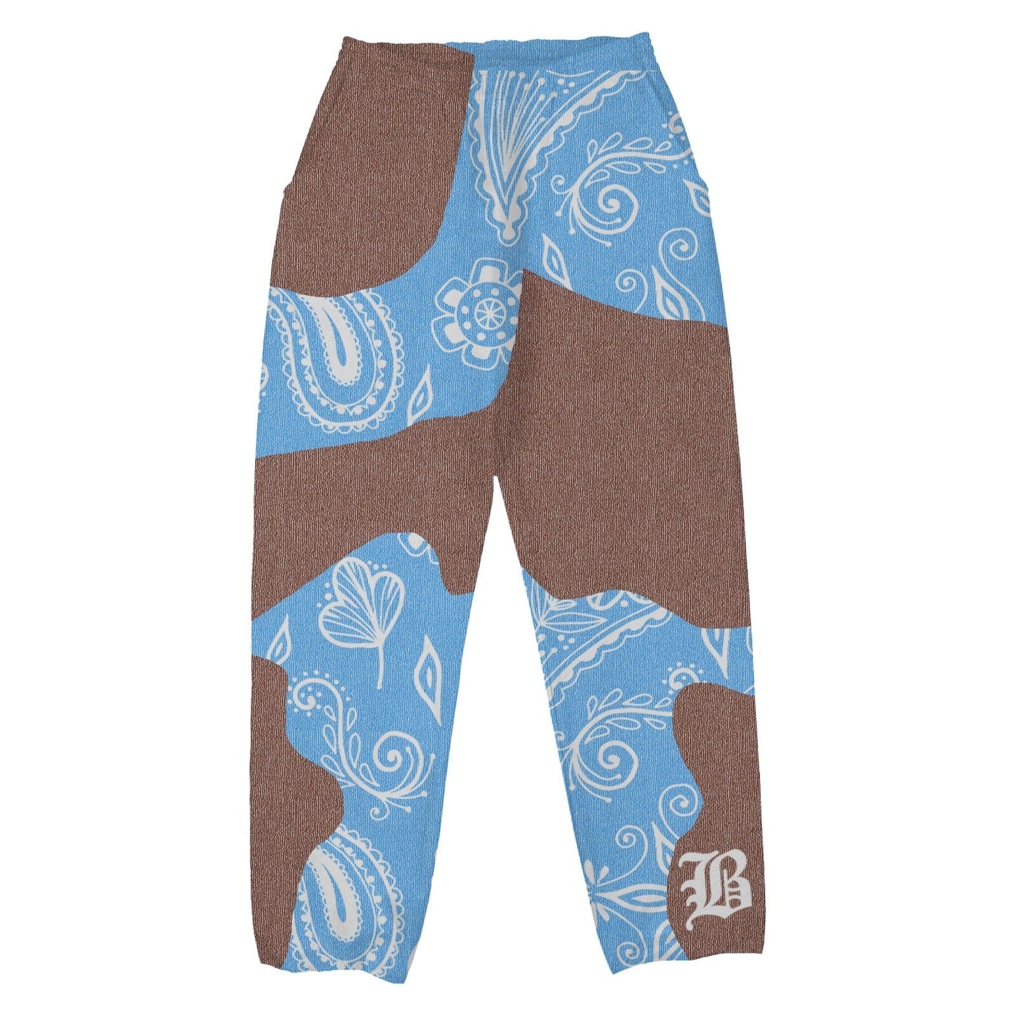 Brown Paisley Reengineered Sweatsuit - βStealthβ