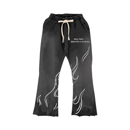 Black Sweatsuit Full Set - 'Noir Nirvana'